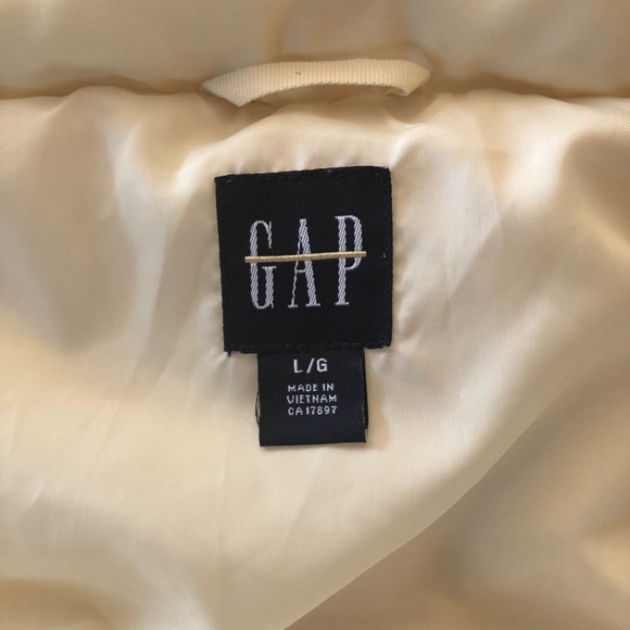 Gap Down Puffer Vest Ivory - Picture 12 of 14